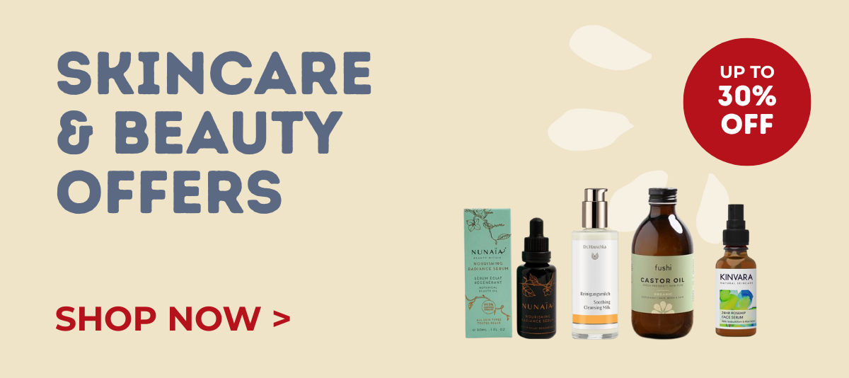Skin care and beauty offers. up to 30% off.